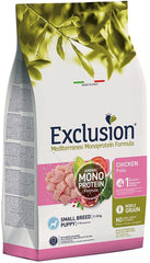 Exclusion mediterraneo monoprotein noble grain puppy chicken small 2kg