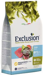 Exclusion mediterraneo monoprotein noble grain puppy tuna medium 3kg