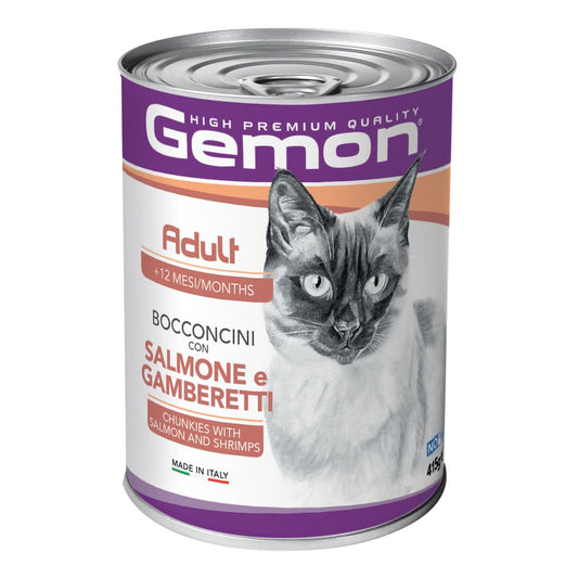 Gemon adult bocconcini salmone gamberetti 415 g