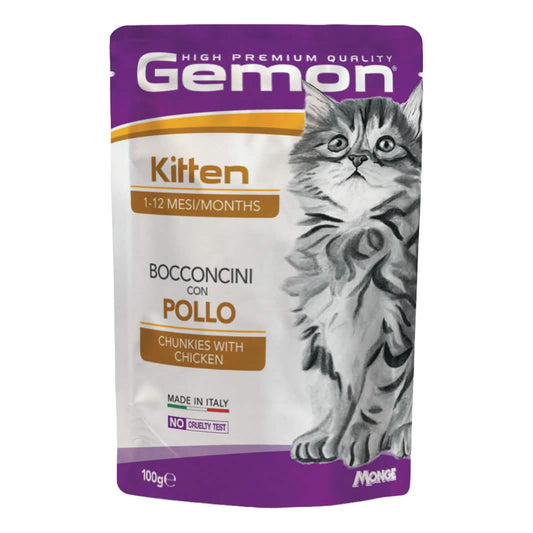 Gemon kitten bocconcini di pollo 100 g