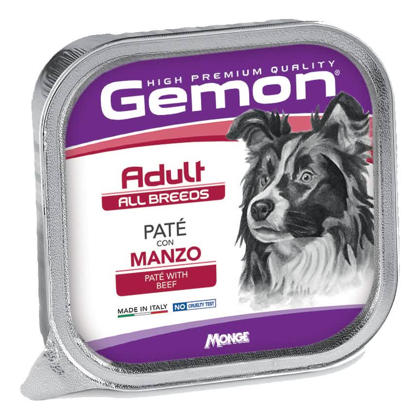 Gemon pate' adult manzo 150 g