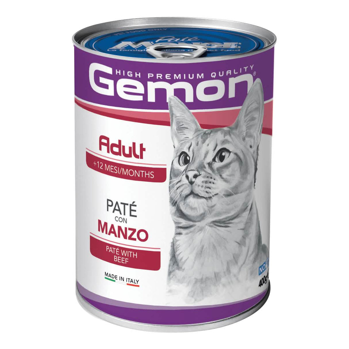 Gemon pate' adult manzo 400 g