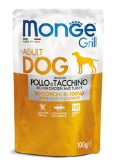 Monge grill pollo tacchino 100 g