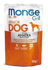 Monge grill senior anatra 100 g