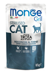 Monge grill sterilized trota 85 g