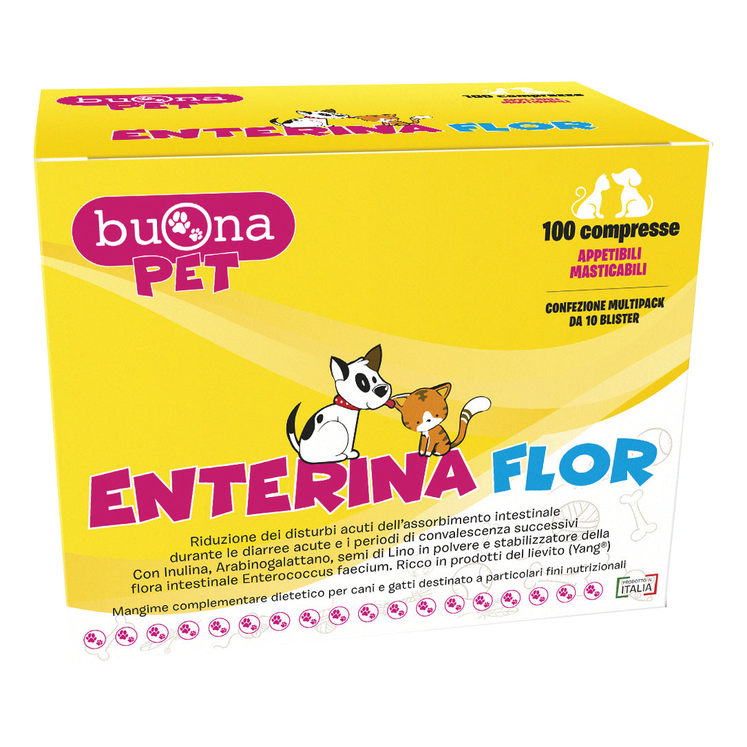 Enterina flor 100 compresse - Scodinzolando