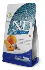 N&d ocean cat herring&orange pumpkin 1,5 kg