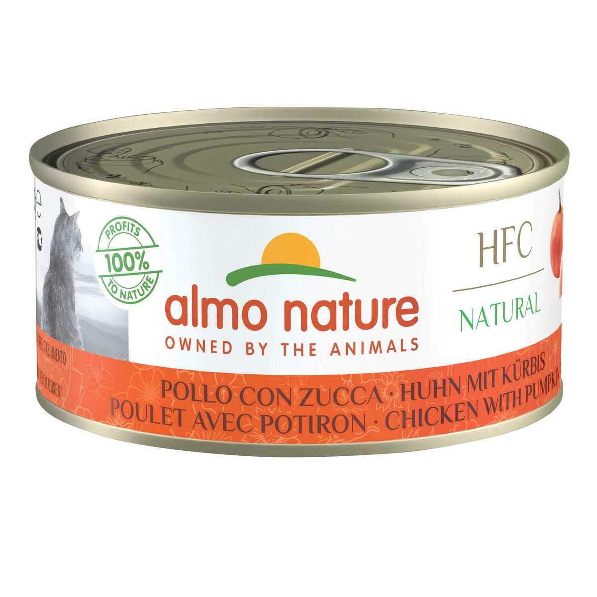 Natural pollo con zucca 150 g