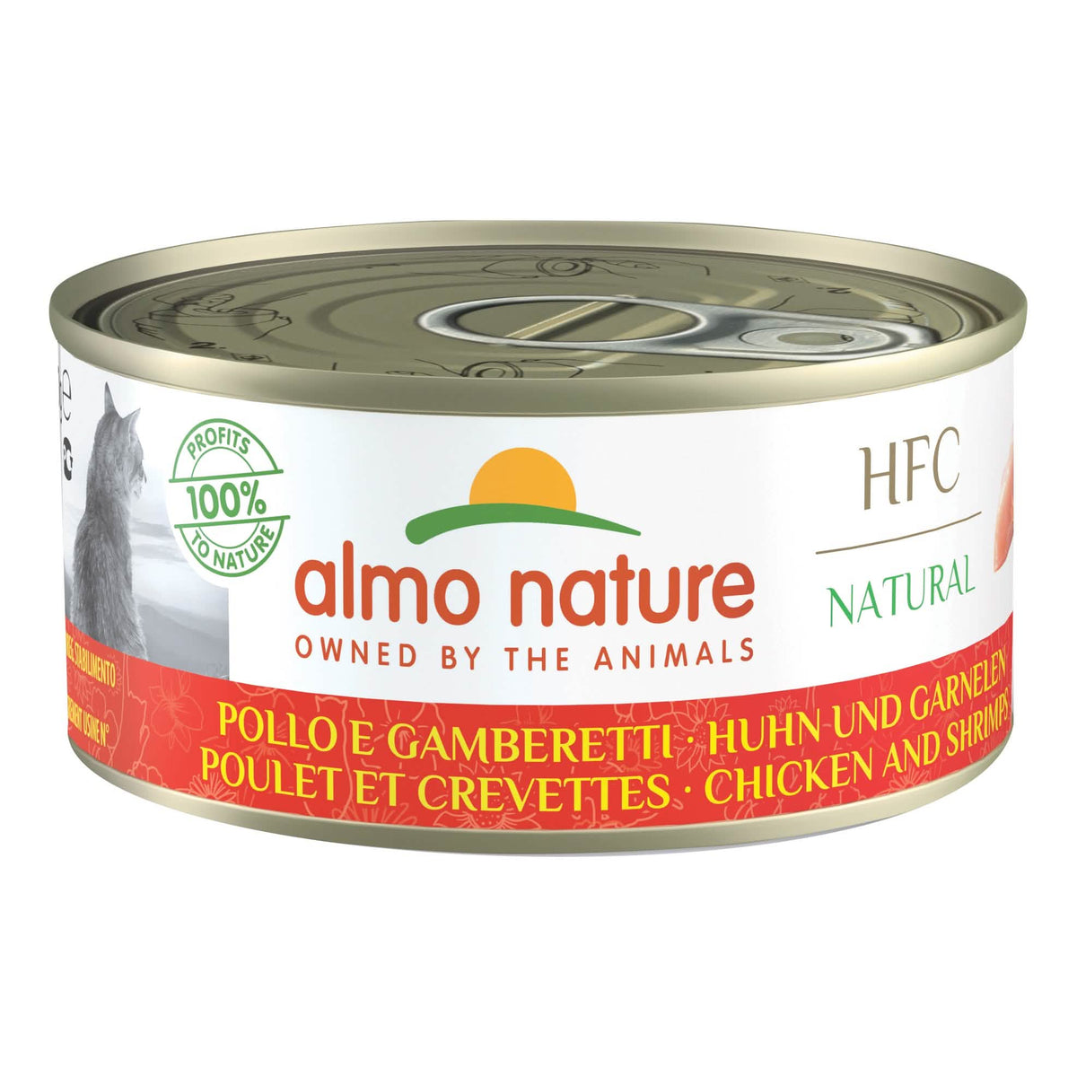 Natural pollo e gamberetti 150 g