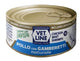 Vet line per gatto pollo naturale+gamberetti 70 g