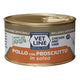 Vet line gatto pollo/prosciutto salsa 70 g