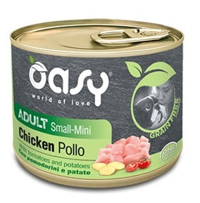 Oasy wet dog grain free puppy small/mini pollo 200 g
