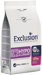 Exclusion monoprotein veterinary diet formula hypoallergenic pork and pea small 2 kg