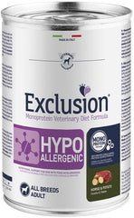 Exclusion monoprotein veterinary diet formula hypoallergenic horse and potato all breeds 400 g