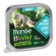 Monge bwild cat adult merluzzo/ortaggi 100 g
