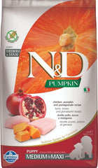 N&d pumpkin dog pollo e melograno puppy medium/max 2,5 kg