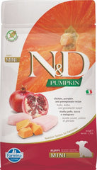 N&d pumpkin dog pollo e melograno puppy mini 80 g