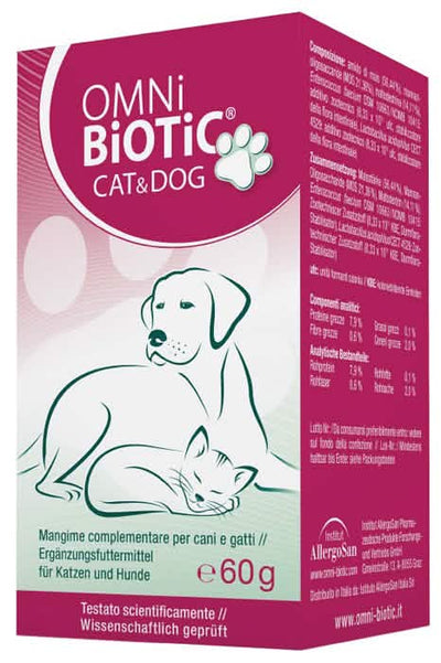 Omni biotic cat&dog barattolo 60 g - Scodinzolando