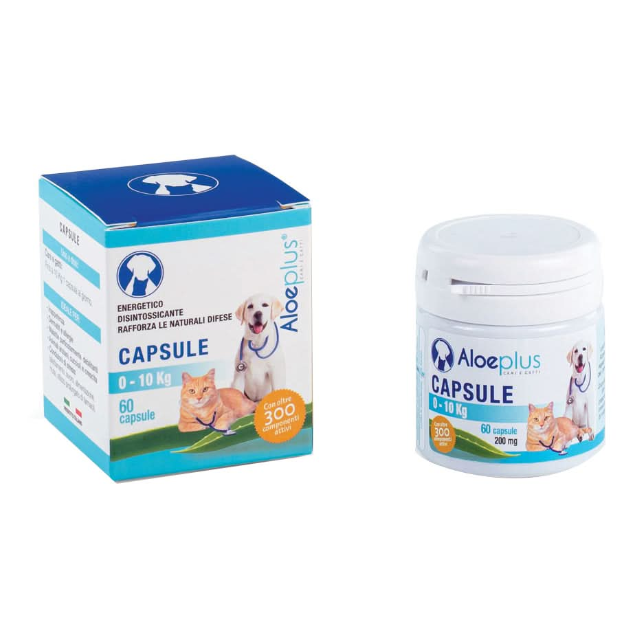 Aloeplus capsule cani/gatti 0-10 kg - Scodinzolando