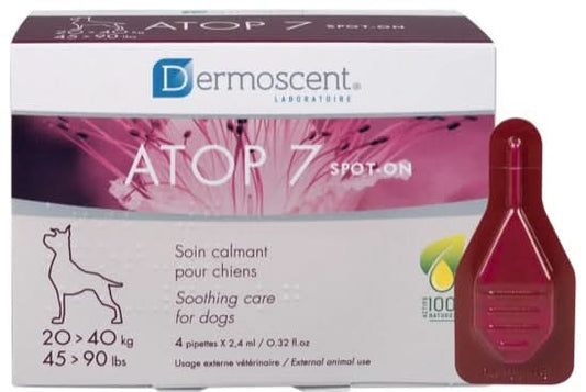 Atop 7 Spot-on Dogs&cats 20-40kg 4 Pipette X 2,4ml