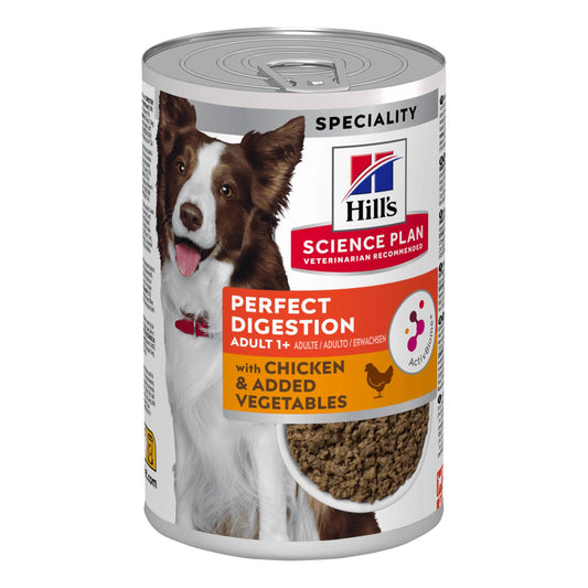 Science plan canine perfect digestion adult 1+ chicken&vegetables 363 g