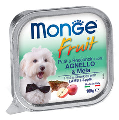 Monge fruit cane agnello&mela 100 g