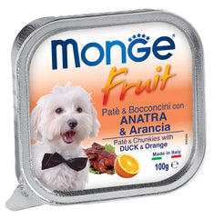 Monge fruit cane anatra&arancia 100 g