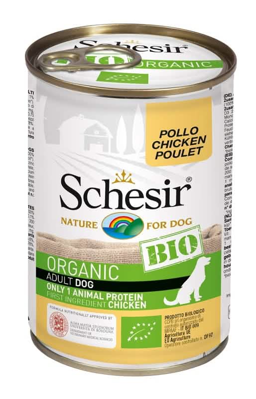 Schesir dog bio pollo 400 g