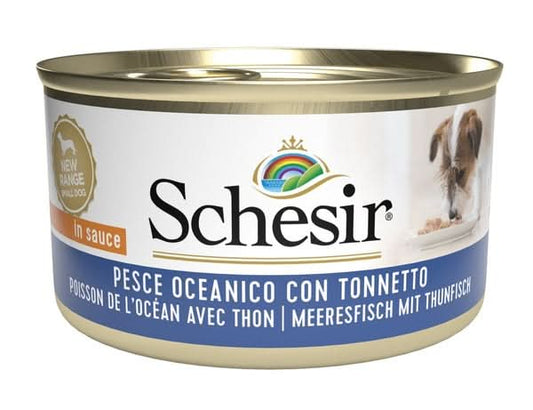 Schesir dog pesce oceanico con tonnetto 85 g
