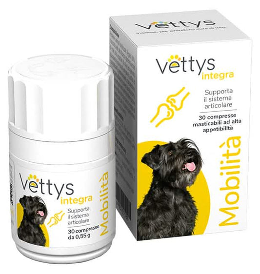 Vettys integra mobilita' cane 30 compresse masticabili - Scodinzolando