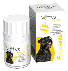 Vettys integra regolarita' cane 30 compresse masticabili - Scodinzolando