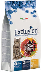 Exclusion mediterraneo monoprotein noble grain adult beef 1,5 kg