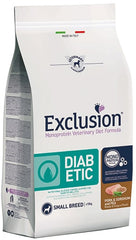 Exclusion monoprotein veterinary diet formula diabetic pork&sorghum and pea small 2 kg