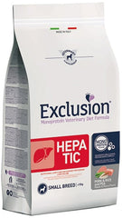 Exclusion monoprotein veterinary diet formula hepatic pork&rice and pea small 2 kg