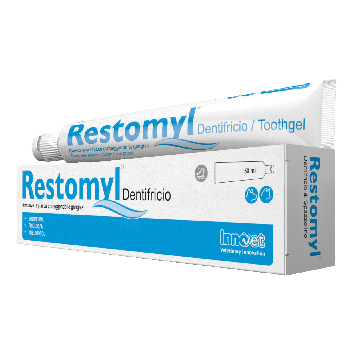 Restomyl dentiricio 50 ml - Scodinzolando