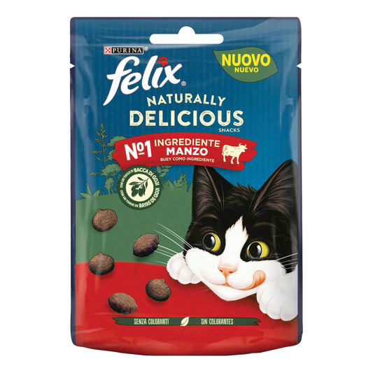 Felix naturally delicious manzo un tocco di bacca di goji 50 g