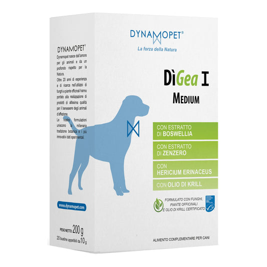 Digea i medium per cani 20 bustine da 10 g - Scodinzolando