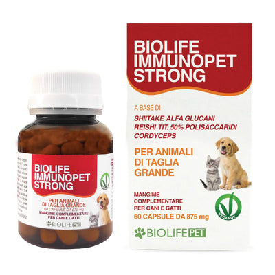 Biolife immunopet strong 60 capsule - Scodinzolando