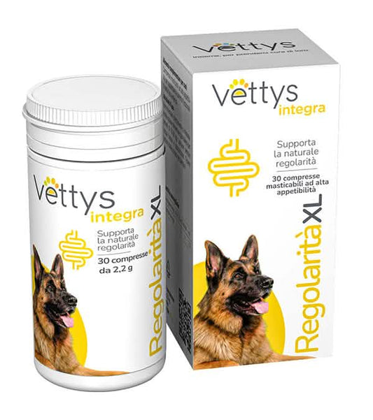 Vettys integra regolarita' xl cane 30 compresse masticabili - Scodinzolando
