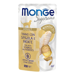 Monge buste supreme adult tonno spigola patate 80 g