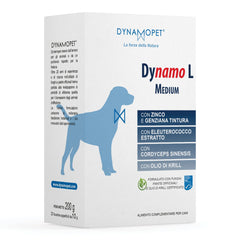 Dynamo l medium 20 bustine da 10 g - Scodinzolando