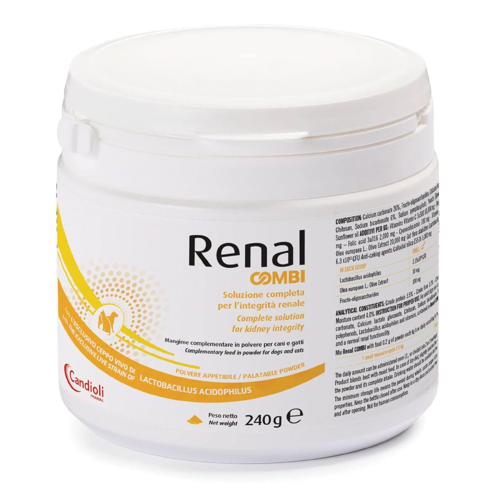 Renal combi polvere 240 g - Scodinzolando