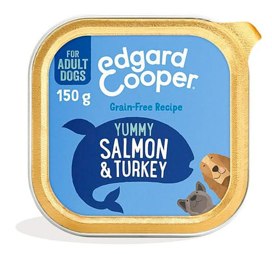 Edgard&cooper dog export cup salmon & turkey 150 g
