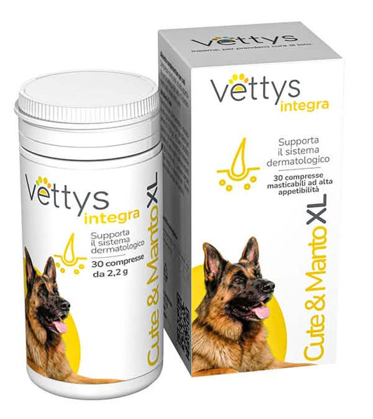 Vettys integra cute & manto xl cane 30 compresse - Scodinzolando