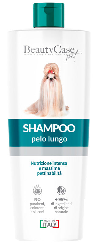 Beautycase pet shampoo pelo lungo flacone - Scodinzolando