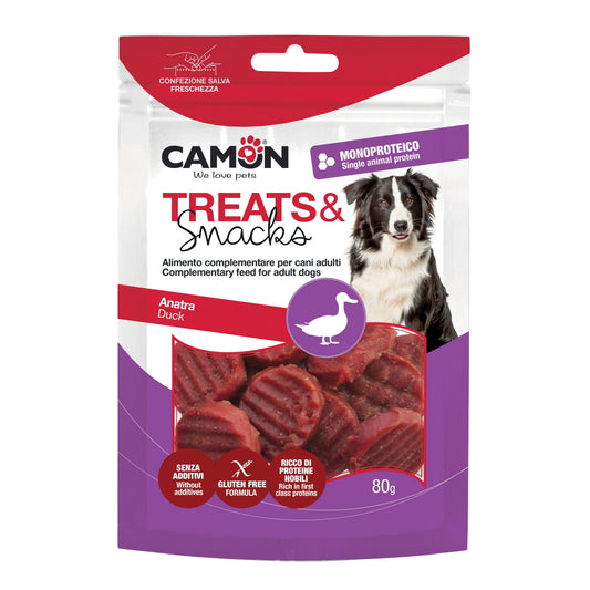 Treats&snacks monetine anatra grigliate 80 g