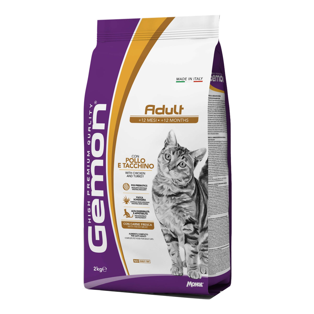 Gemon adult complete pollo tacchino 2 kg