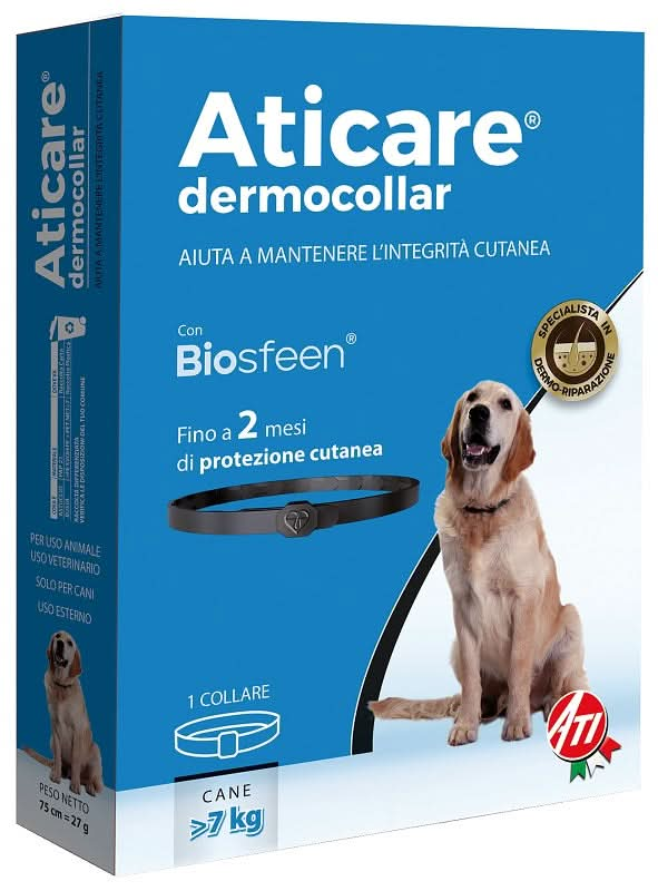 Aticare dermocollar cani con peso superiore a 7 kg - Scodinzolando