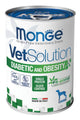 Monge VetSolution Cane Diabetic Obesity Umido 400g | Diabete Sovrappeso