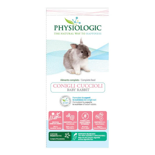 Cliffi physiologic coniglio baby 800 g